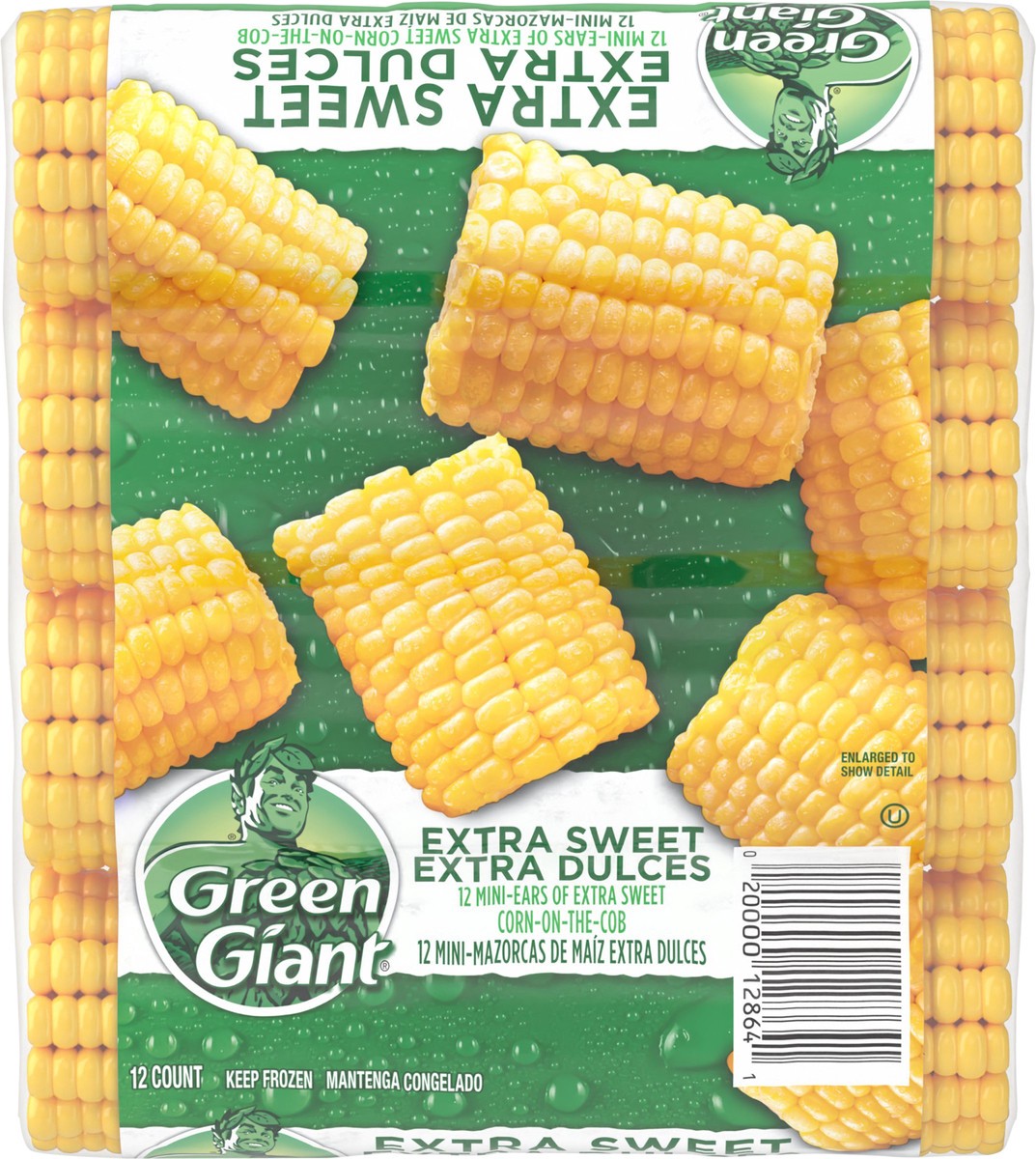 slide 6 of 12, Green Giant Corn on the Cob Extra Sweet, 12 Ct (Frozen), 12 ct