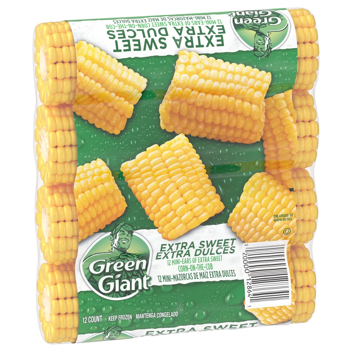 slide 4 of 12, Green Giant Corn on the Cob Extra Sweet, 12 Ct (Frozen), 12 ct