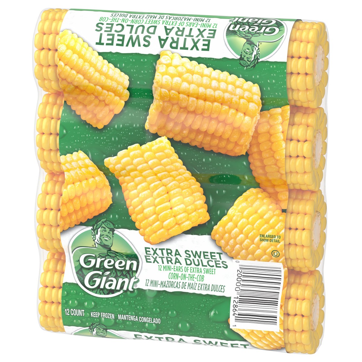 slide 3 of 12, Green Giant Corn on the Cob Extra Sweet, 12 Ct (Frozen), 12 ct