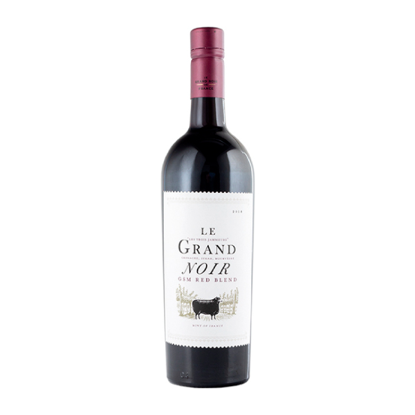 slide 1 of 1, Le Grande Noir Le Grand Noir Grenache Shiraz Mourvedre Red Wine Blend, 750 ml