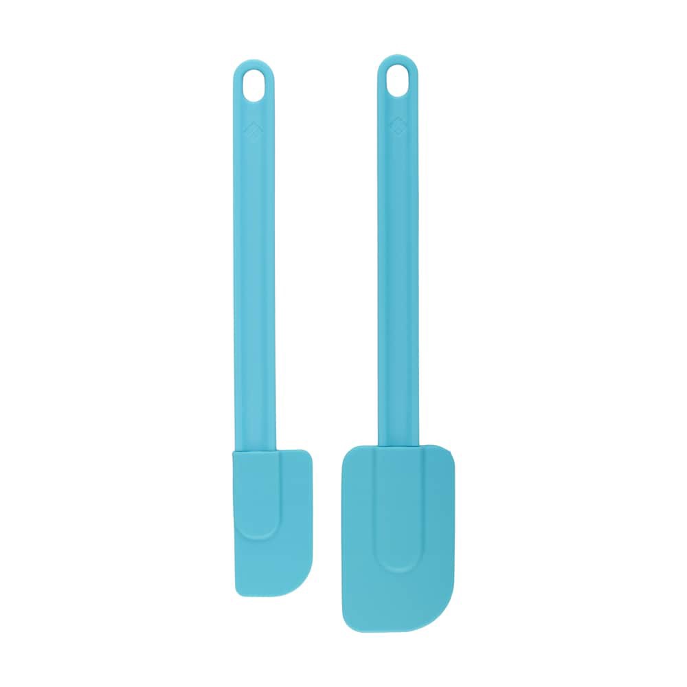 slide 2 of 3, Everyday Living Silicone Spatula Set - Blue, 2 ct