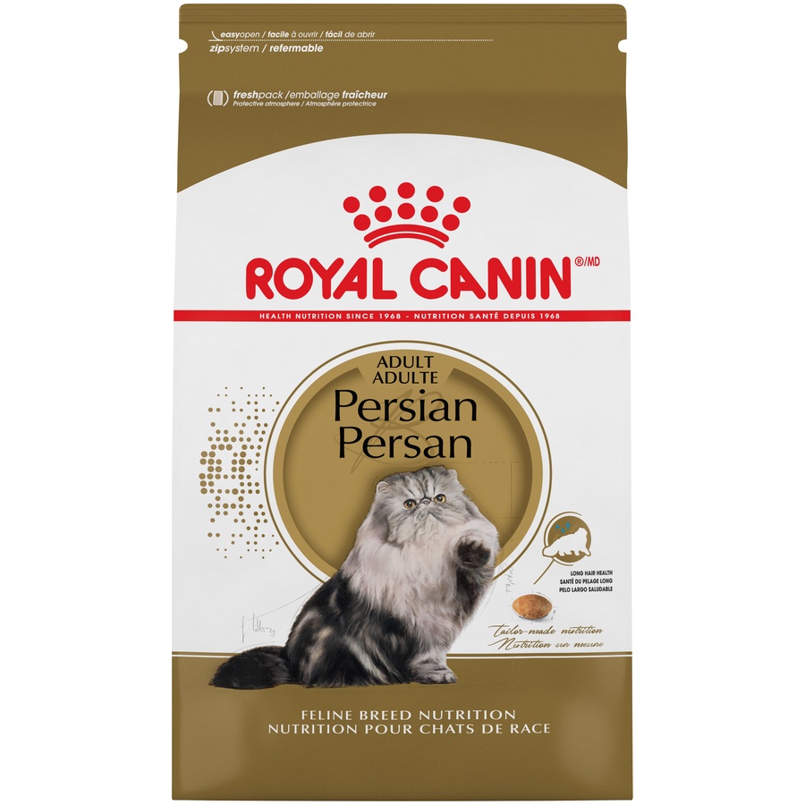 slide 1 of 9, Royal Canin Feline Breed Nutrition Persian Dry Cat Food, 7 lb