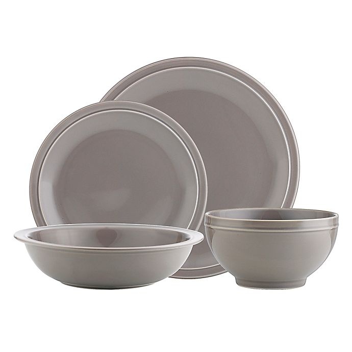 slide 1 of 2, Godinger Chaddsford Dinnerware Set - Slate, 16 ct