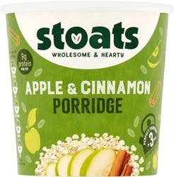 Stoats Apple & Cinnamon Porridge