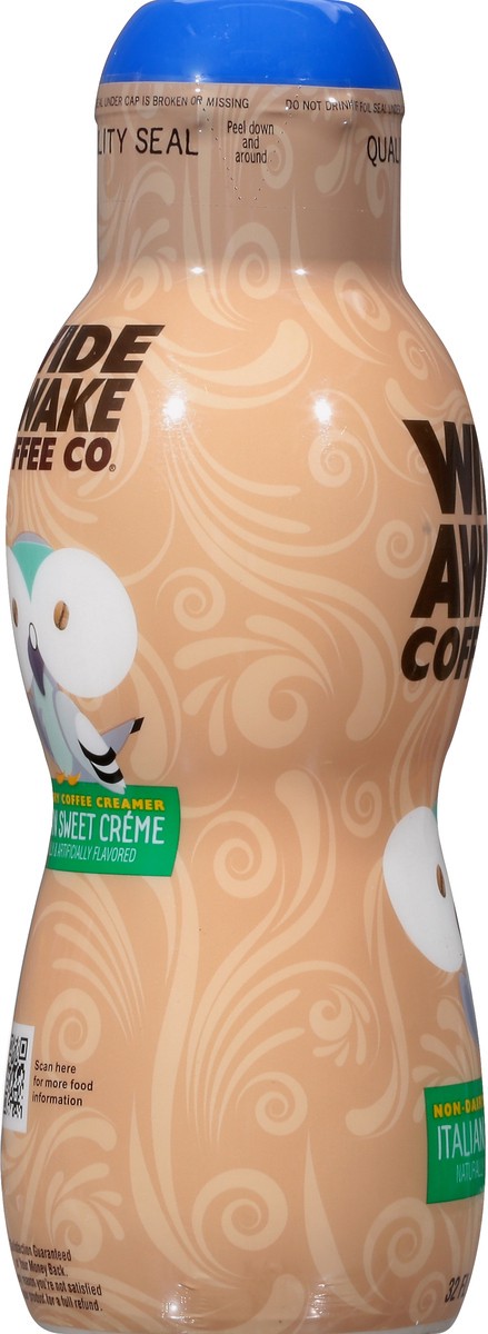 slide 7 of 10, Wide Awake Coffee Co. Coffee Creamer, Non-Dairy, Italian Sweet Creme, 32 oz