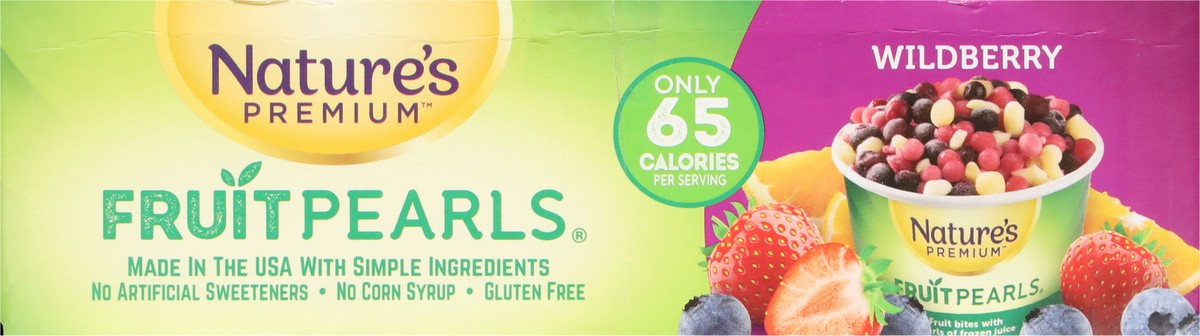 slide 6 of 14, Nature's Premium Fruit Pearls 4pk Triple Berry 2.3 Oz, 4 ct