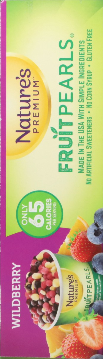 slide 12 of 14, Nature's Premium Fruit Pearls 4pk Triple Berry 2.3 Oz, 4 ct
