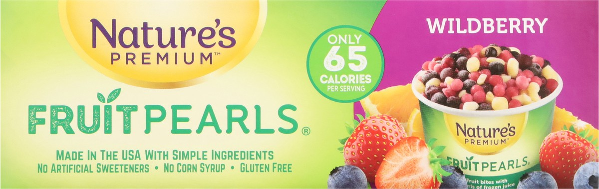 slide 11 of 14, Nature's Premium Fruit Pearls 4pk Triple Berry 2.3 Oz, 4 ct
