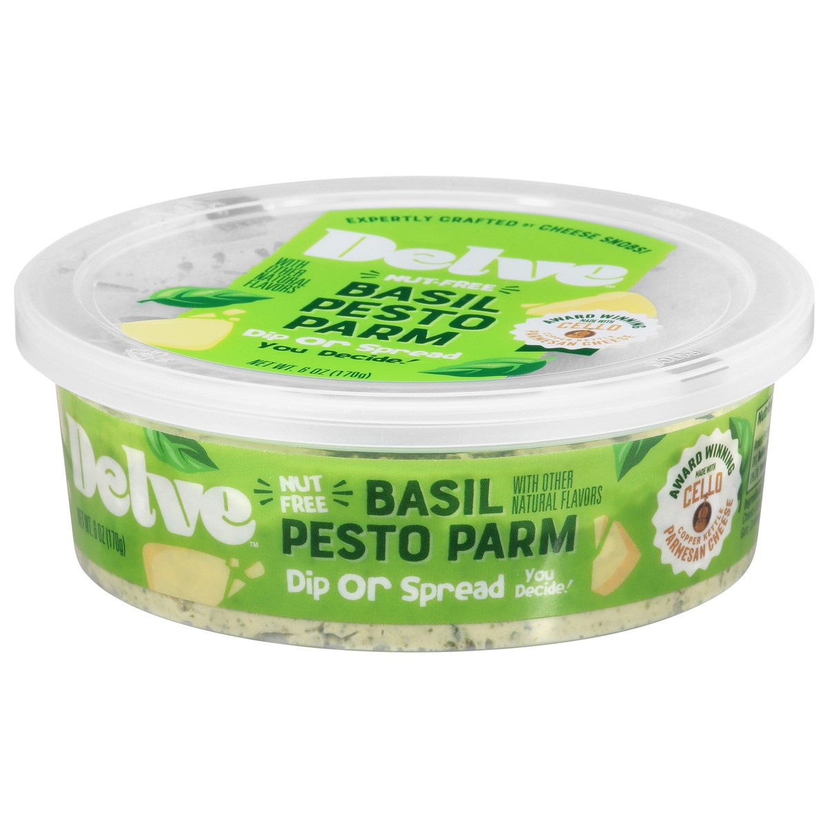 slide 4 of 4, Delve Basil Pesto Parm Dip or Spread 6 oz, 6 oz