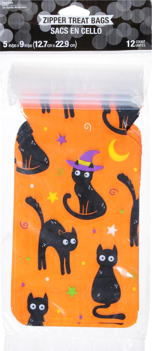slide 9 of 11, Creative Converting Zipper Treat Bags 12 ea, 12 ct