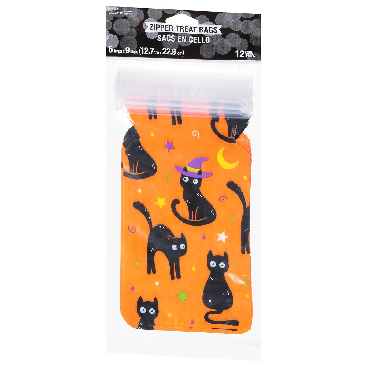 slide 2 of 11, Creative Converting Zipper Treat Bags 12 ea, 12 ct