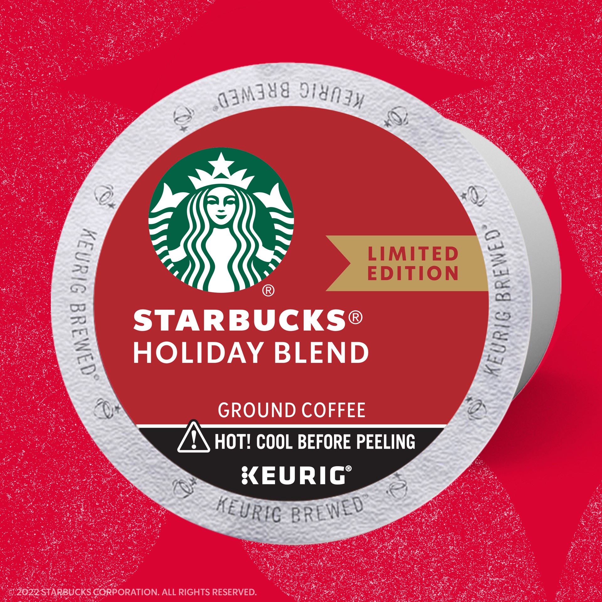 slide 2 of 5, Starbucks Holiday Blend K-Cup, 32 ct