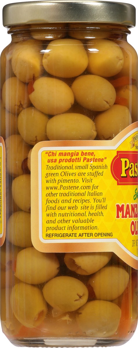 slide 9 of 9, Pastene Manzanilla Stuffed Olives 7 oz, 7 oz