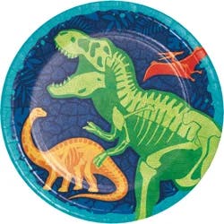 Creative Converting Dino Dig Dinner Plate, 8ct.