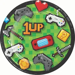 Creative Converting Gaming Party Lunch Plate, 8 ct.