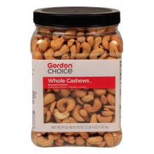 slide 1 of 1, GFS Whole Cashews, 36 oz