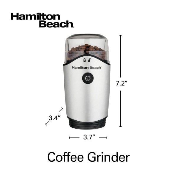 slide 8 of 9, Hamilton Beach Electric Chamber Coffee Grinder, 1 ct
