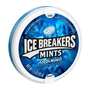 slide 1 of 1, Ice Breakers Mints Cool Mint, 28 oz