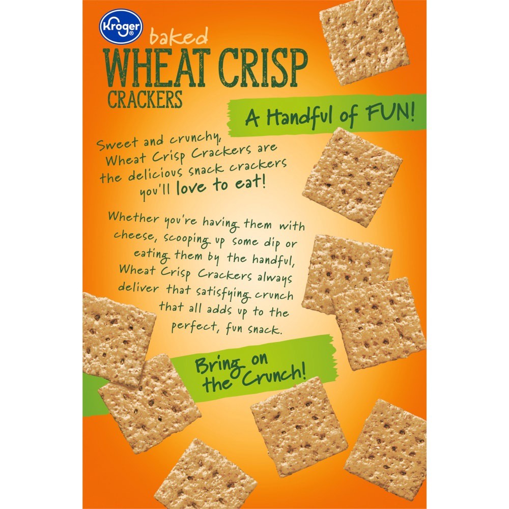 slide 2 of 4, Kroger Reduced Fat Thin Wheat Crackers, 8 oz