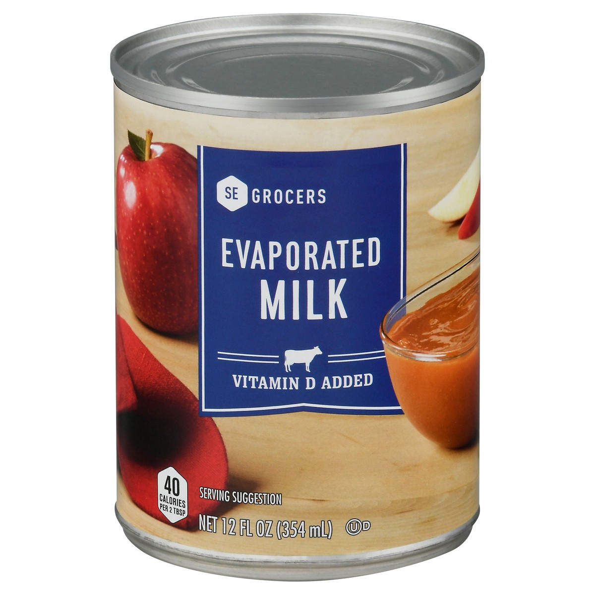 slide 1 of 11, SE Grocers Milk Evaporated, 12 oz