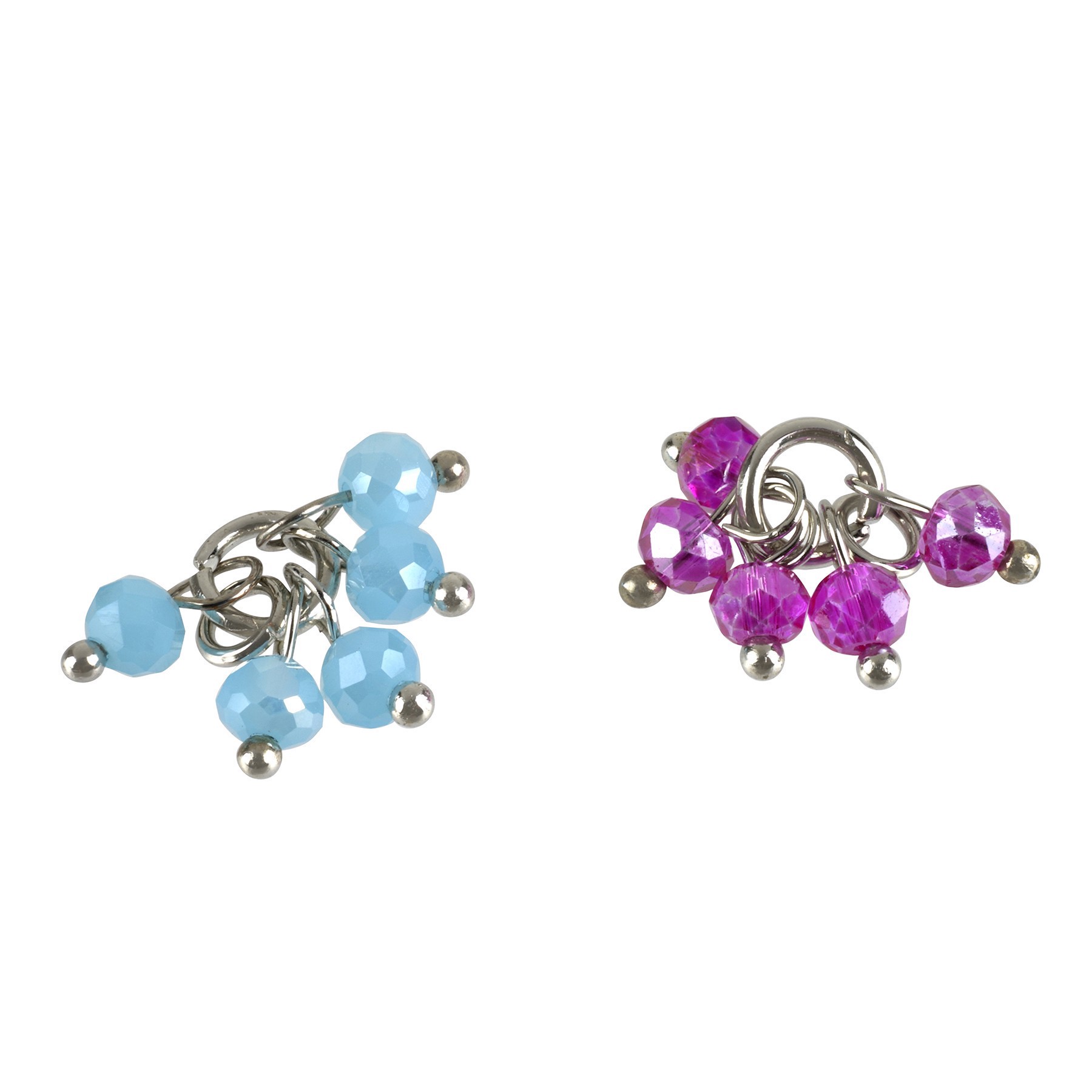 slide 2 of 3, Charmalong Faceted Bead Dangle Charms By Bead Landing, 10mm x 17mm