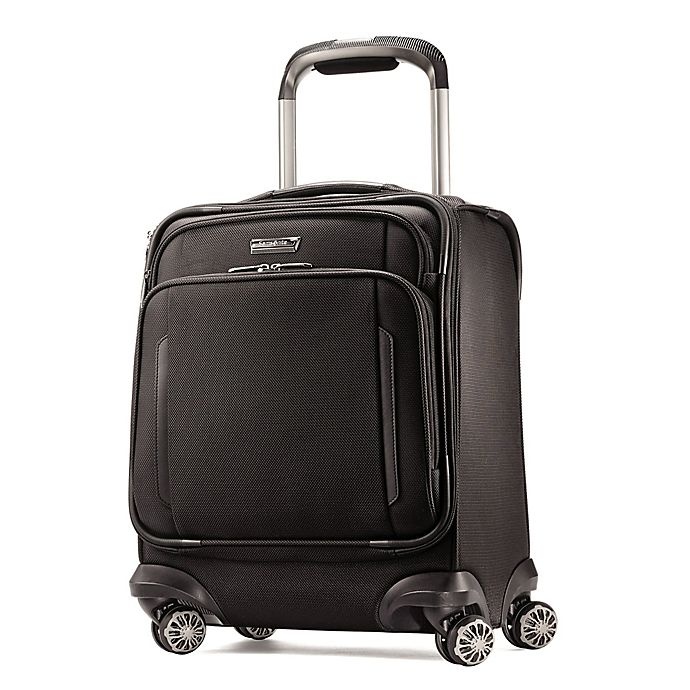 slide 1 of 5, Samsonite Silhouette XV Underseat Spinner Luggage - Black, 1 ct