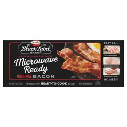 HORMEL BLACK LABEL Bacon Microwave Ready
