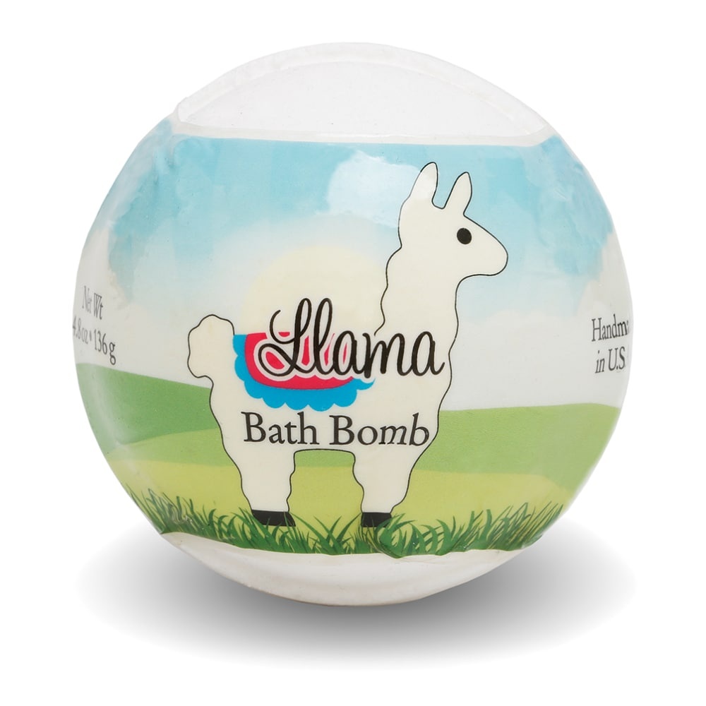 slide 1 of 1, Primal Elements Llama Bath Bomb, 4.8 oz