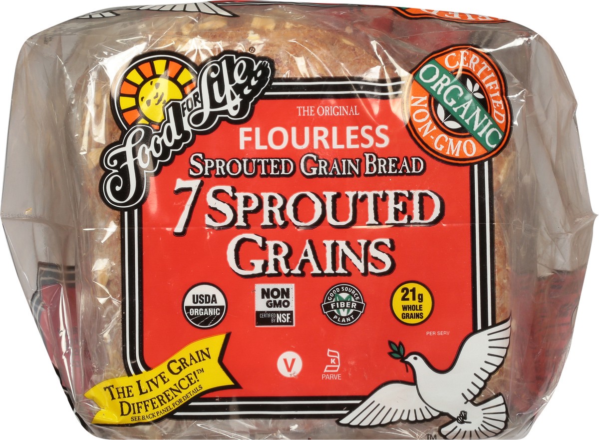 slide 2 of 11, Food for Life 7 Sprouted Grains Bread, 24 oz