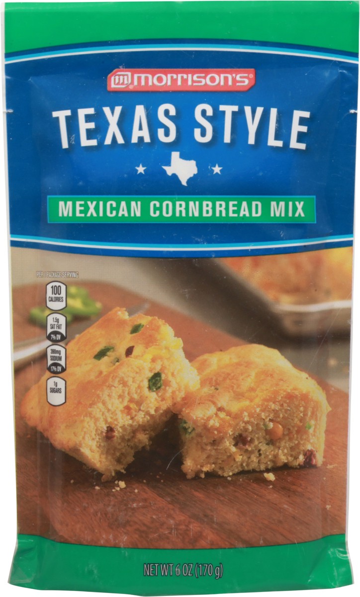 slide 1 of 9, Morrison's Texas Style Mexican Cornbread Mix 6 oz, 6 oz