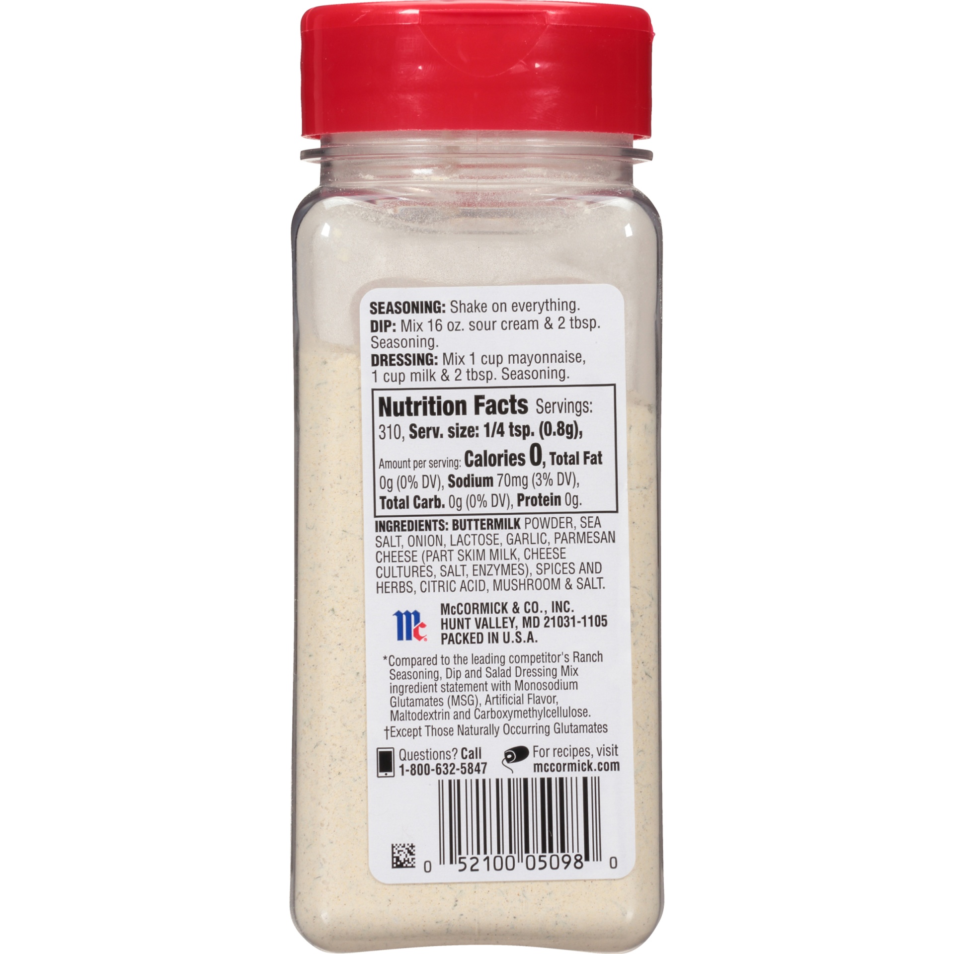 McCormick Ranch 3In1 Seasoning Mix 8.75 oz Shipt