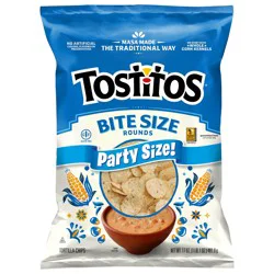 Tostitos Bite Size Tortilla Chips Rounds 17 Oz
