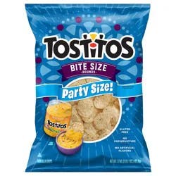 Tostitos Bite Size Tortilla Chips Rounds 17 Oz