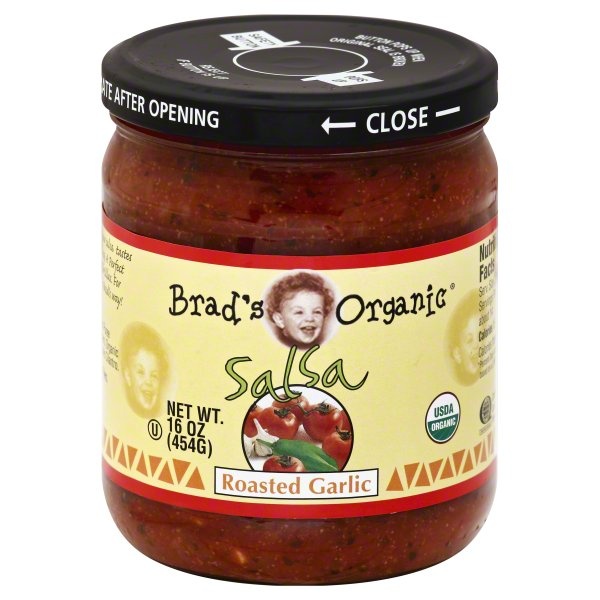 slide 1 of 2, Brad's Organic Salsa 16 oz, 16 oz