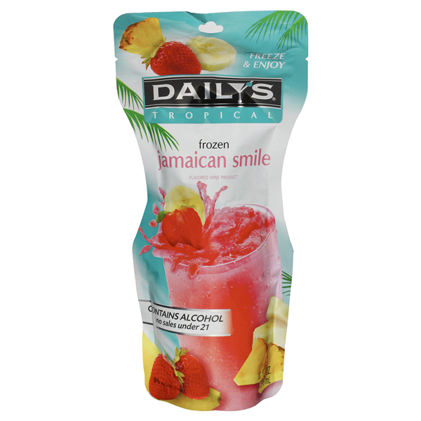 slide 1 of 1, Daily's Jamaican Smile Pouch, 10 oz