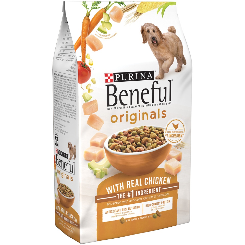 slide 1 of 6, Purina Beneful Originals With Real Chicken Dog Food, 3.5 lb