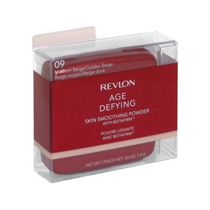 slide 1 of 1, Revlon Age Defying Smoothing Powder Medium Beige/Golden Beige, 0.26 oz