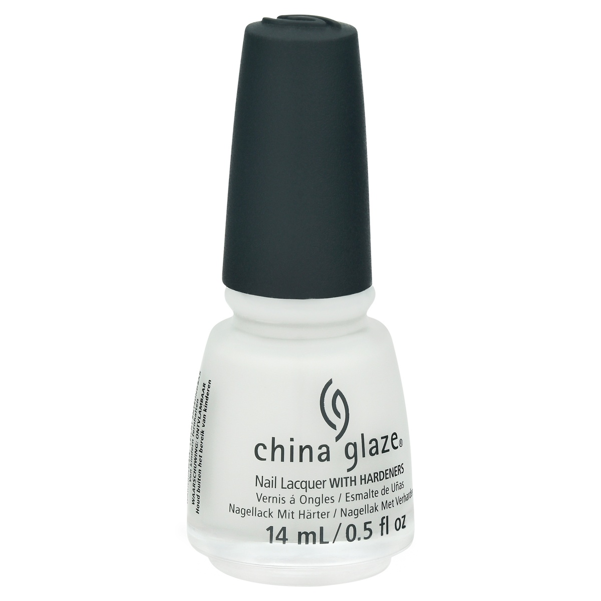 slide 2 of 10, China Glaze Nail Polish Lacquer, White On White, 1 ct