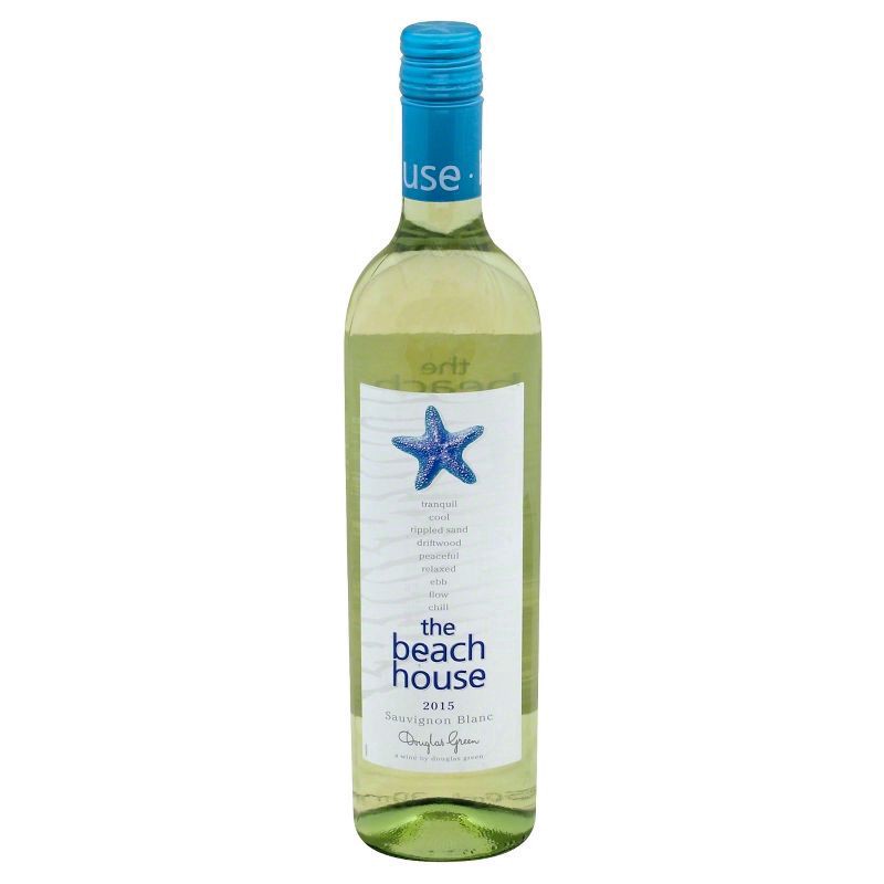 slide 1 of 6, the beachhouse Sauvignon Blanc White Wine - 750ml Bottle, 750 ml