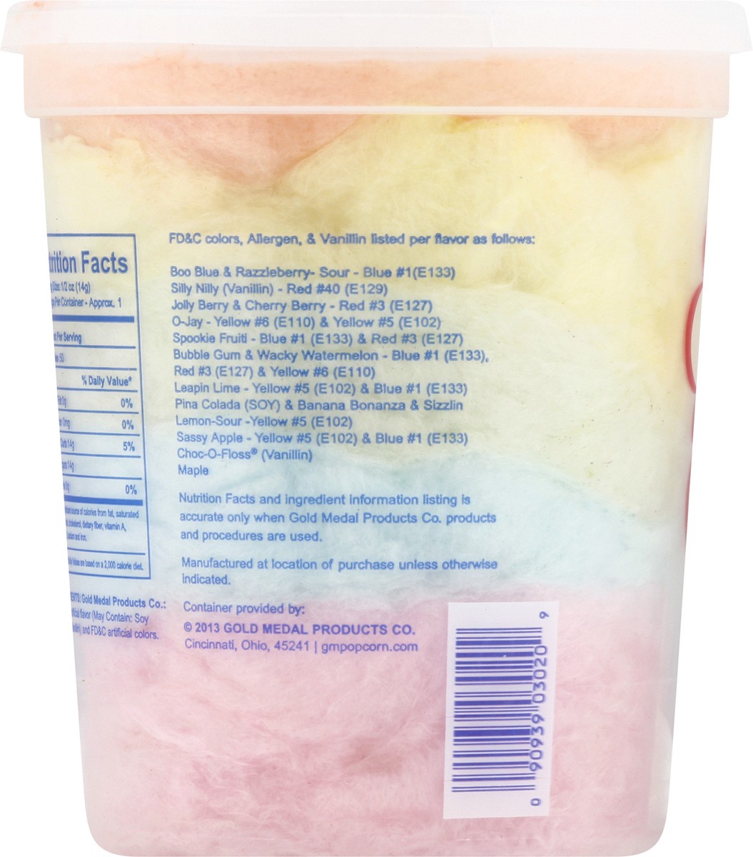 slide 9 of 11, Candee Fluff Cotton Candy, 0.5 oz