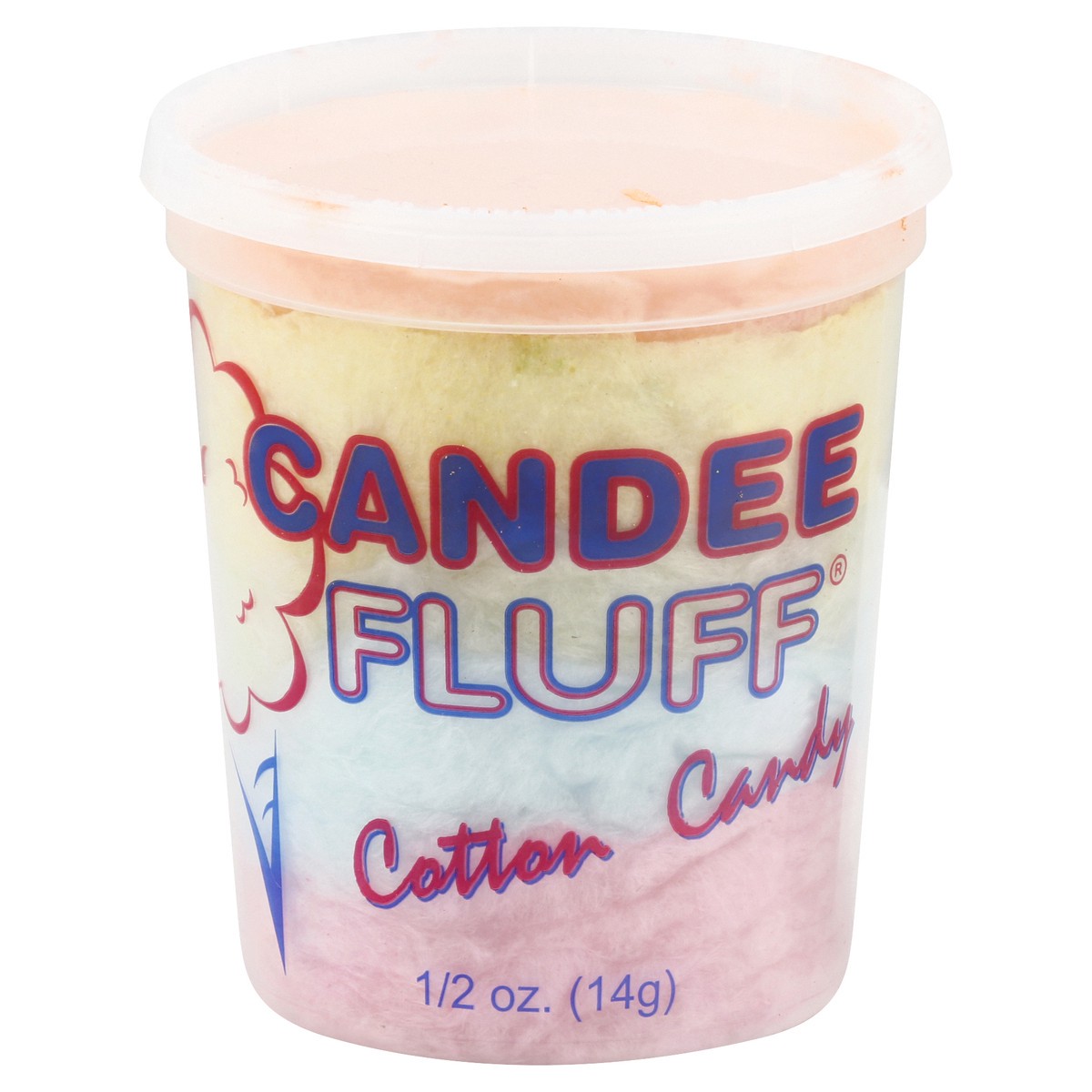 slide 7 of 11, Candee Fluff Cotton Candy, 0.5 oz