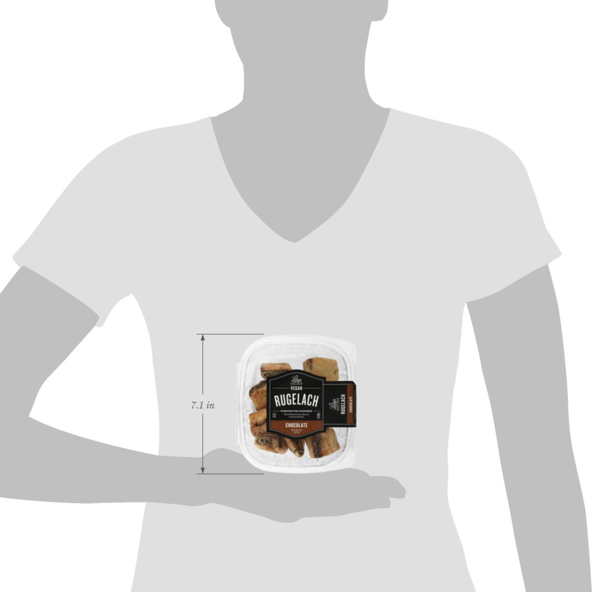 slide 11 of 14, Lilly's Baking Company Vegan Chocolate Rugelach 8 oz, 8 oz