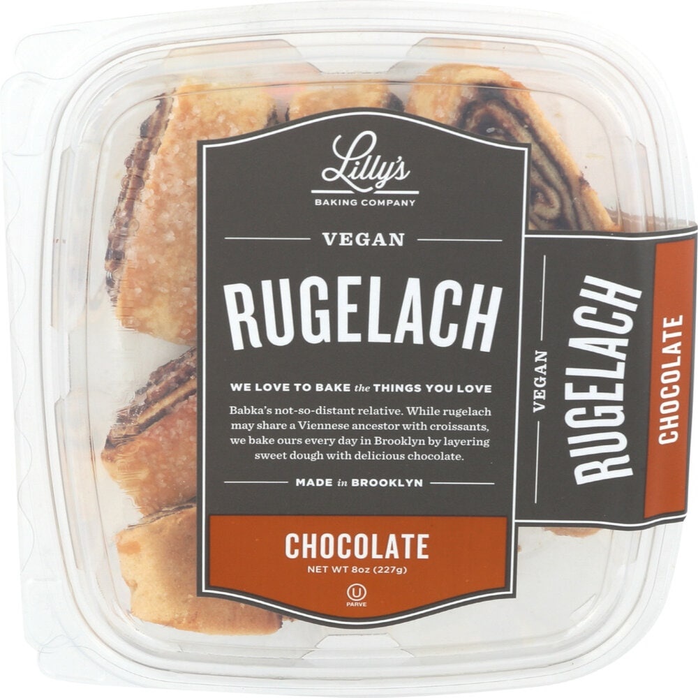 slide 1 of 1, Lilly's Baking Company Chocolate Rugelach, 8 oz