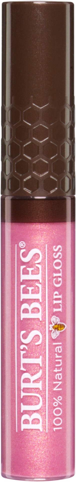 slide 1 of 5, Burt's Bees 100% Natural Moisturizing Lip Gloss, Nearly Dusk - 1 Tube, 0.2 oz