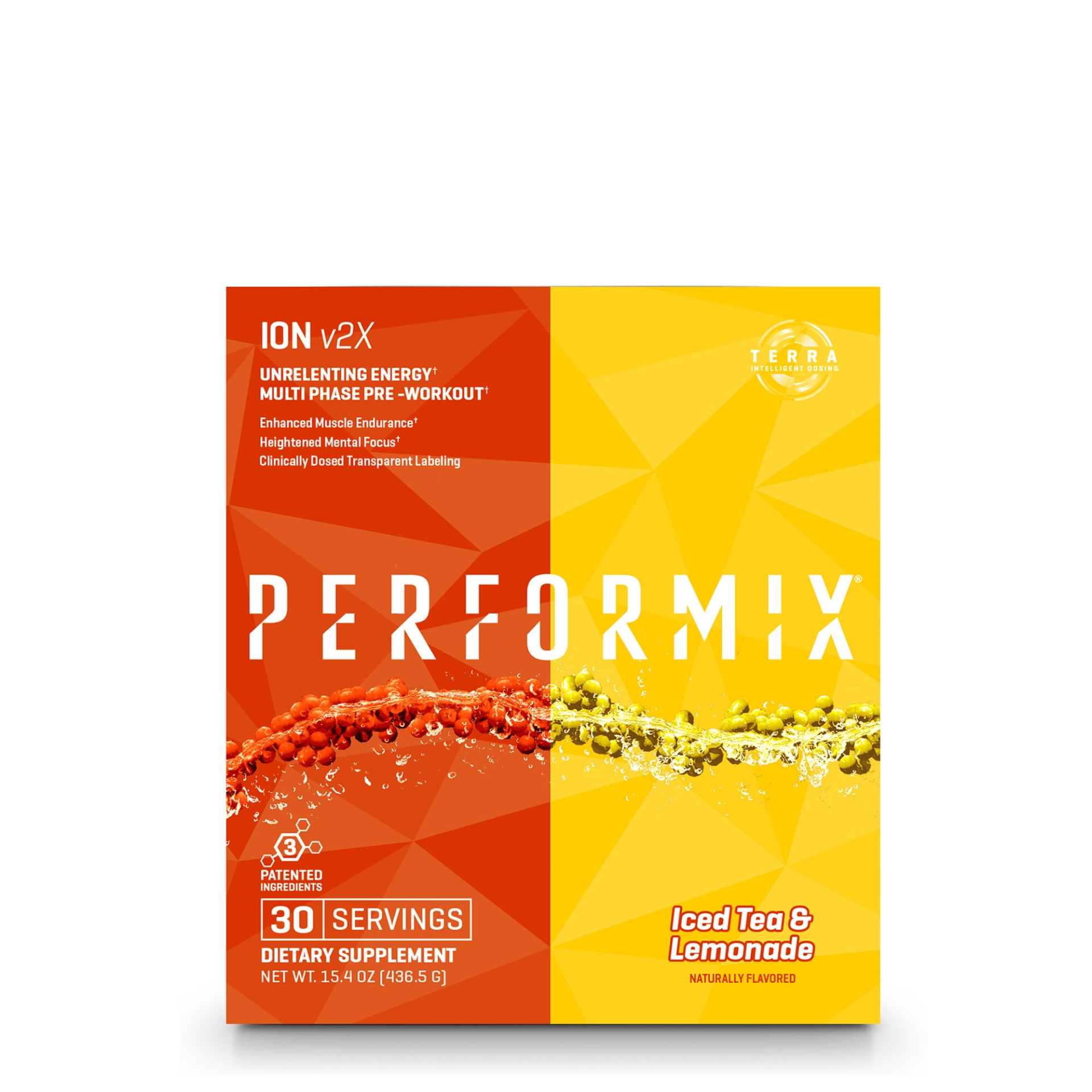 slide 1 of 1, Performix ION v2X - Iced Tea and Lemonade, 1 ct