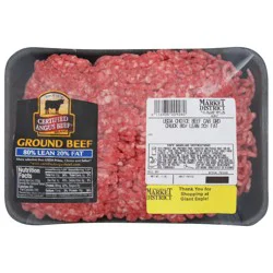 Market District Ground Beef, 80/20