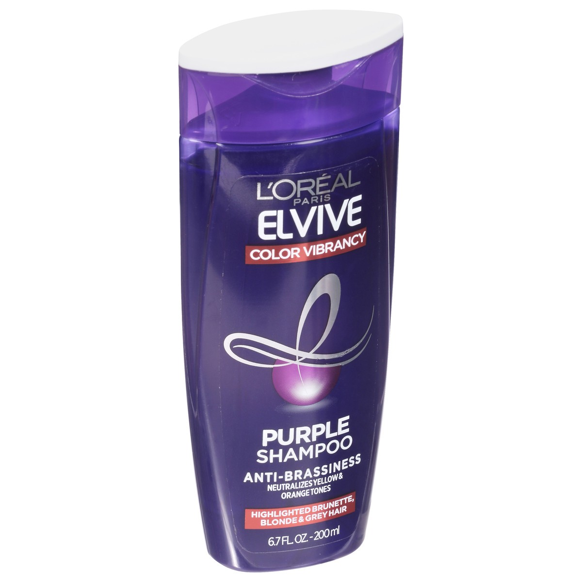 slide 3 of 10, L'Oréal Purple Color Vibrancy Anti-Brassiness Shampoo 6.7 fl oz, 6.7 oz