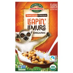 Nature's Path Organic EnviroKidz Leapin' Lemurs Cold Cereal 10 oz Box
