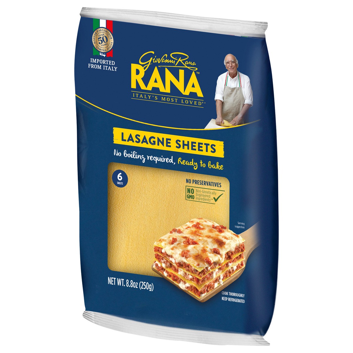 slide 3 of 9, Rana Lasagne Sheets Ready To Bake 6Ct, 8.8 oz