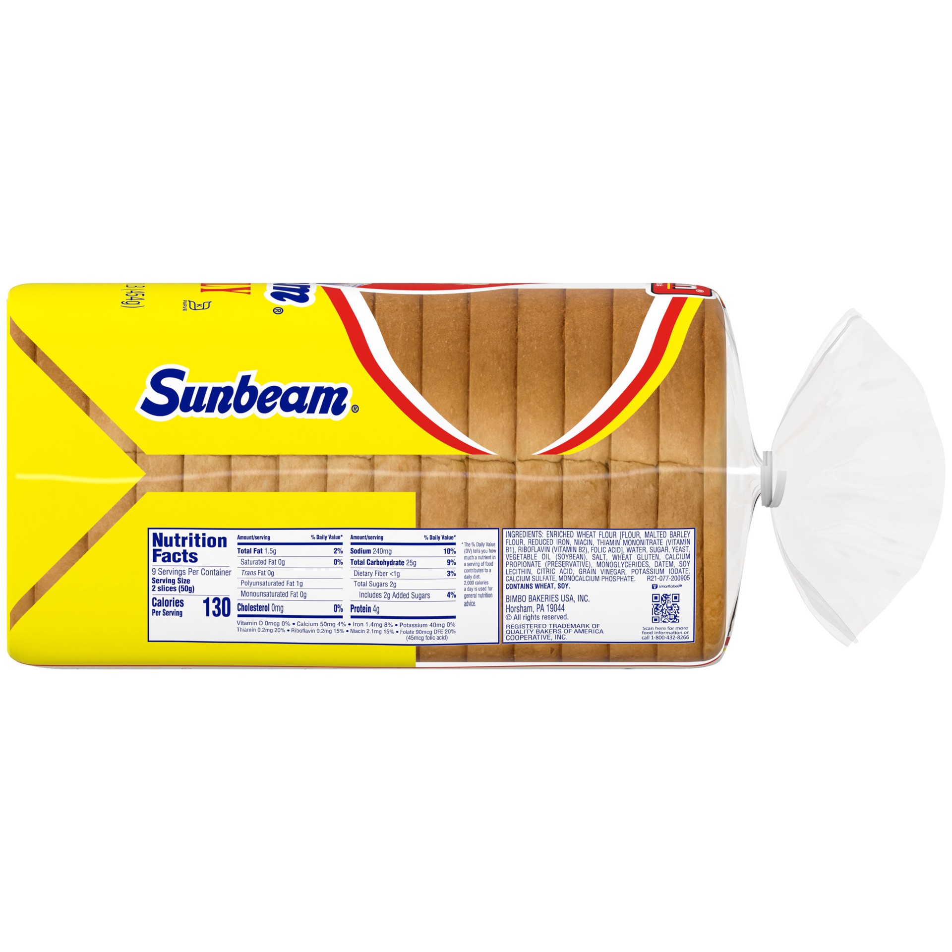 slide 5 of 5, Sunbeam Stroehmann Small Family White Bread, 16 oz, 16 oz